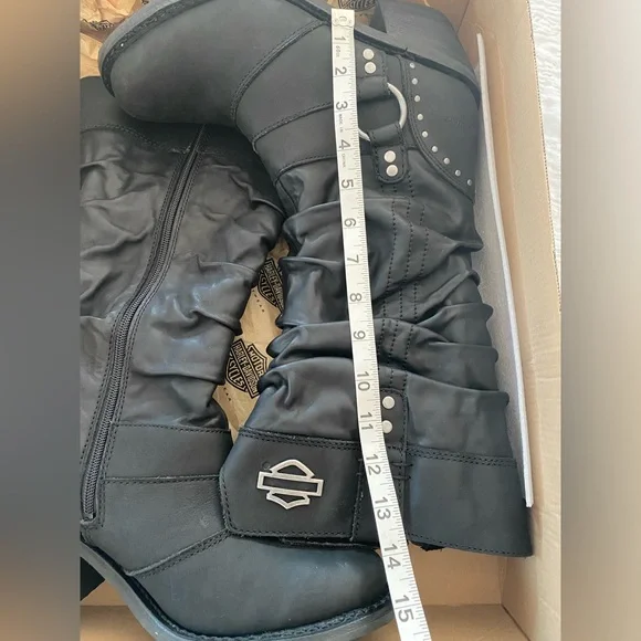 Women’s Harley Davidson leather boots - Picture 2 of 14